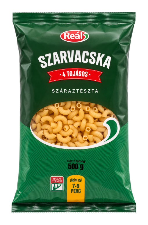 Reál Szarvacska 4 tojásos száraztészta