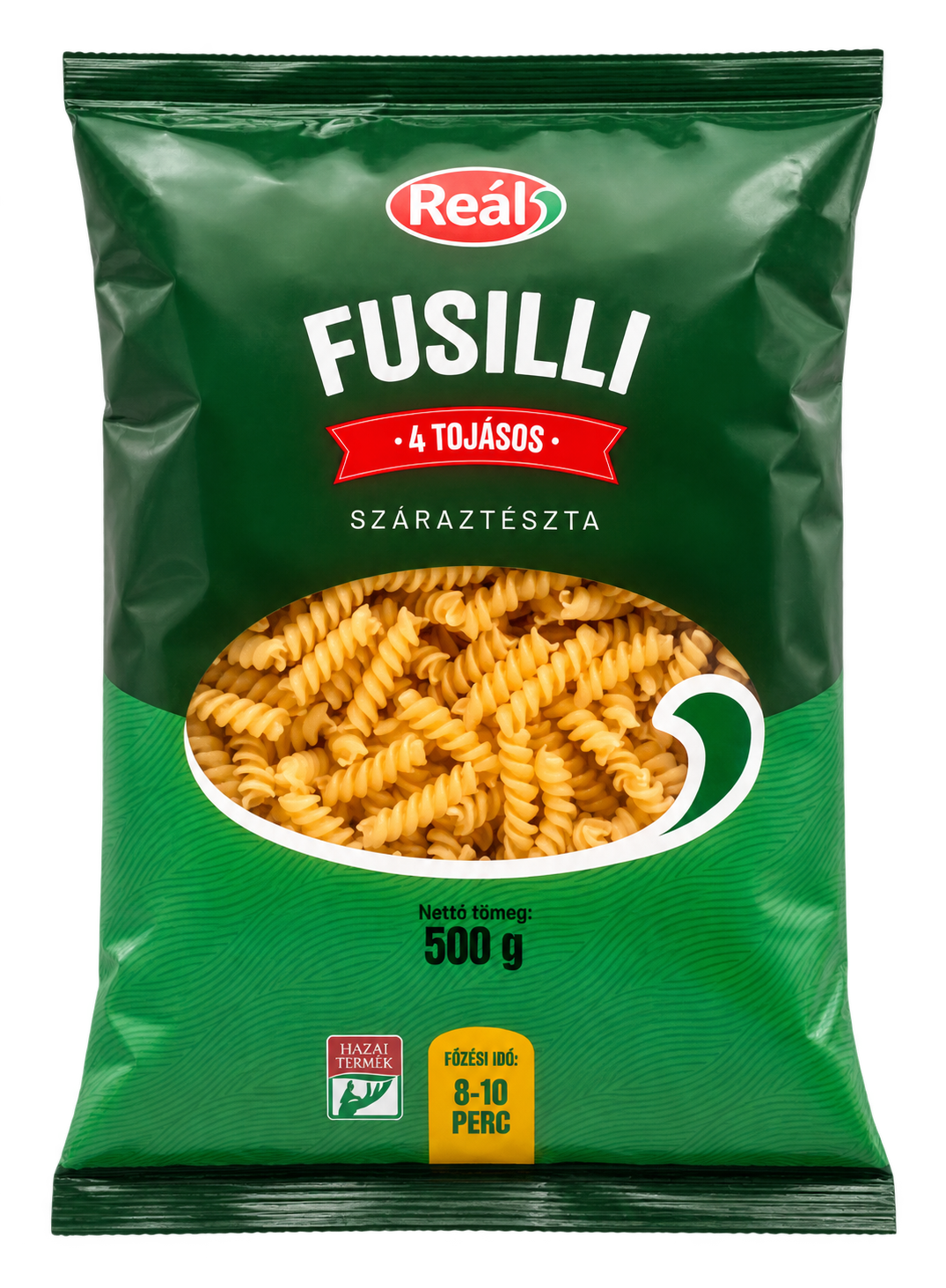 Reál Fusilli, 4 tojásos száraztészta