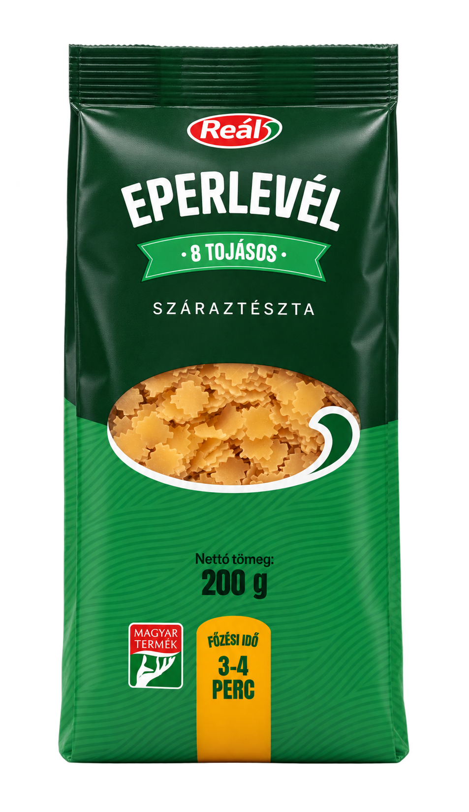 Reál Eperlevél 8 tojásos száraztészta