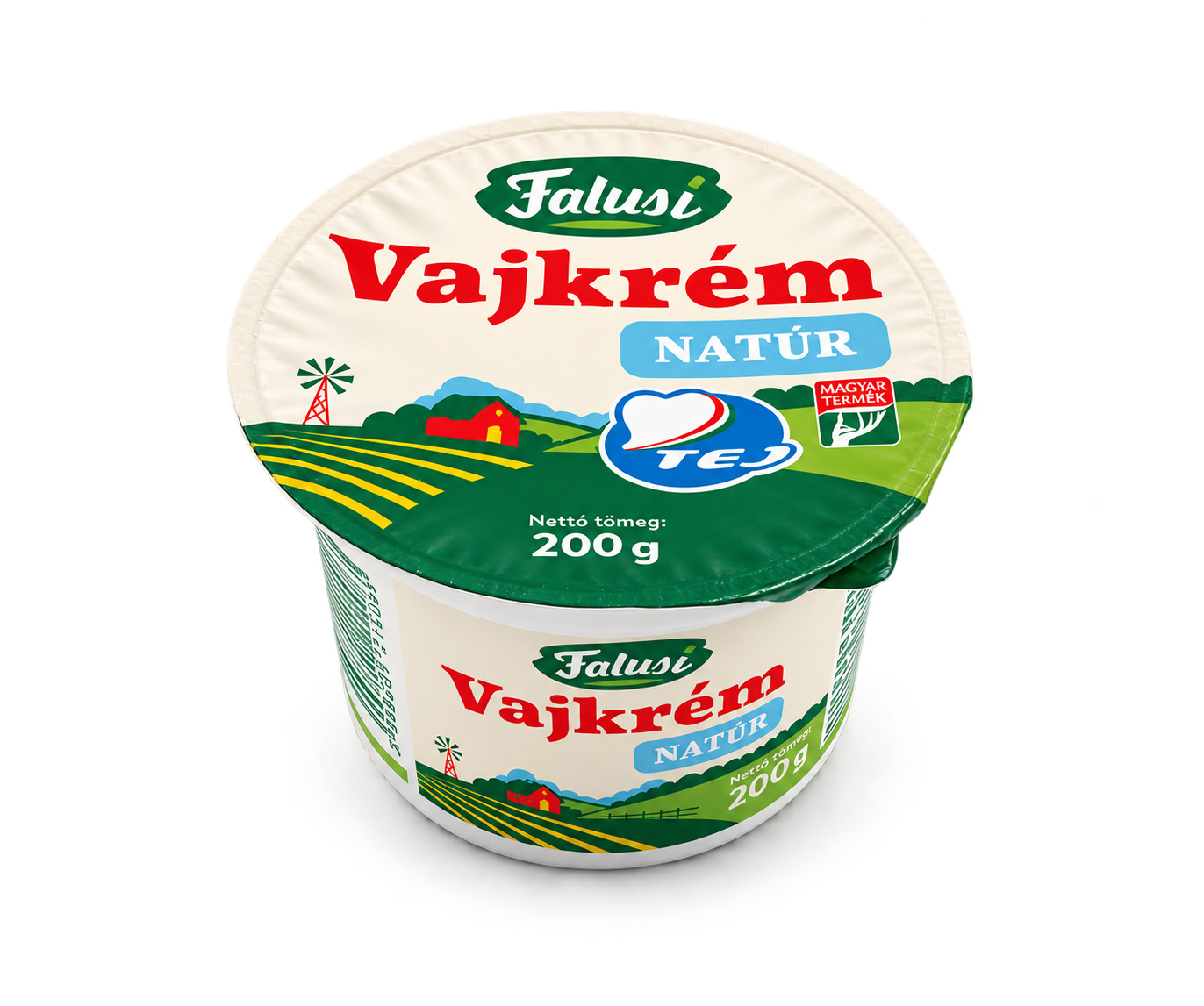 Falusi vajkrém natúr, 200g